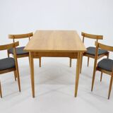 1960s Rare Alan Fuchs Dining Set by ULUV, Czechoslovakia