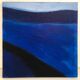 Blue abstract painting
