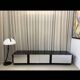 Modular enfilade Roche Bobois "Camora Nova" in brushed aluminium.