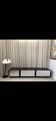 Modular enfilade Roche Bobois "Camora Nova" in brushed aluminium.