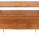 Secrétaire scandinave en teck, Suède, 1960