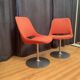 Set of Finnish Polaris swivel chairs by Eero Aarnio for Asko Export, 1970s