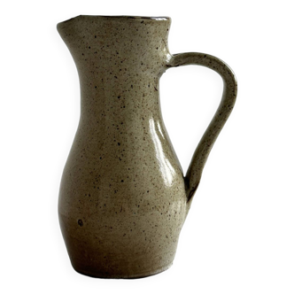 Small stoneware pitcher.