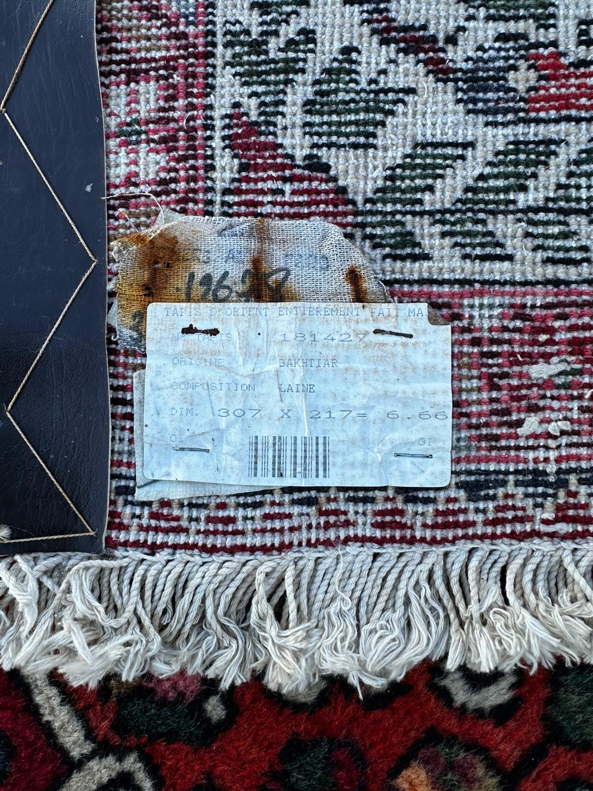 Handmade Persian carpet 2m x 3m