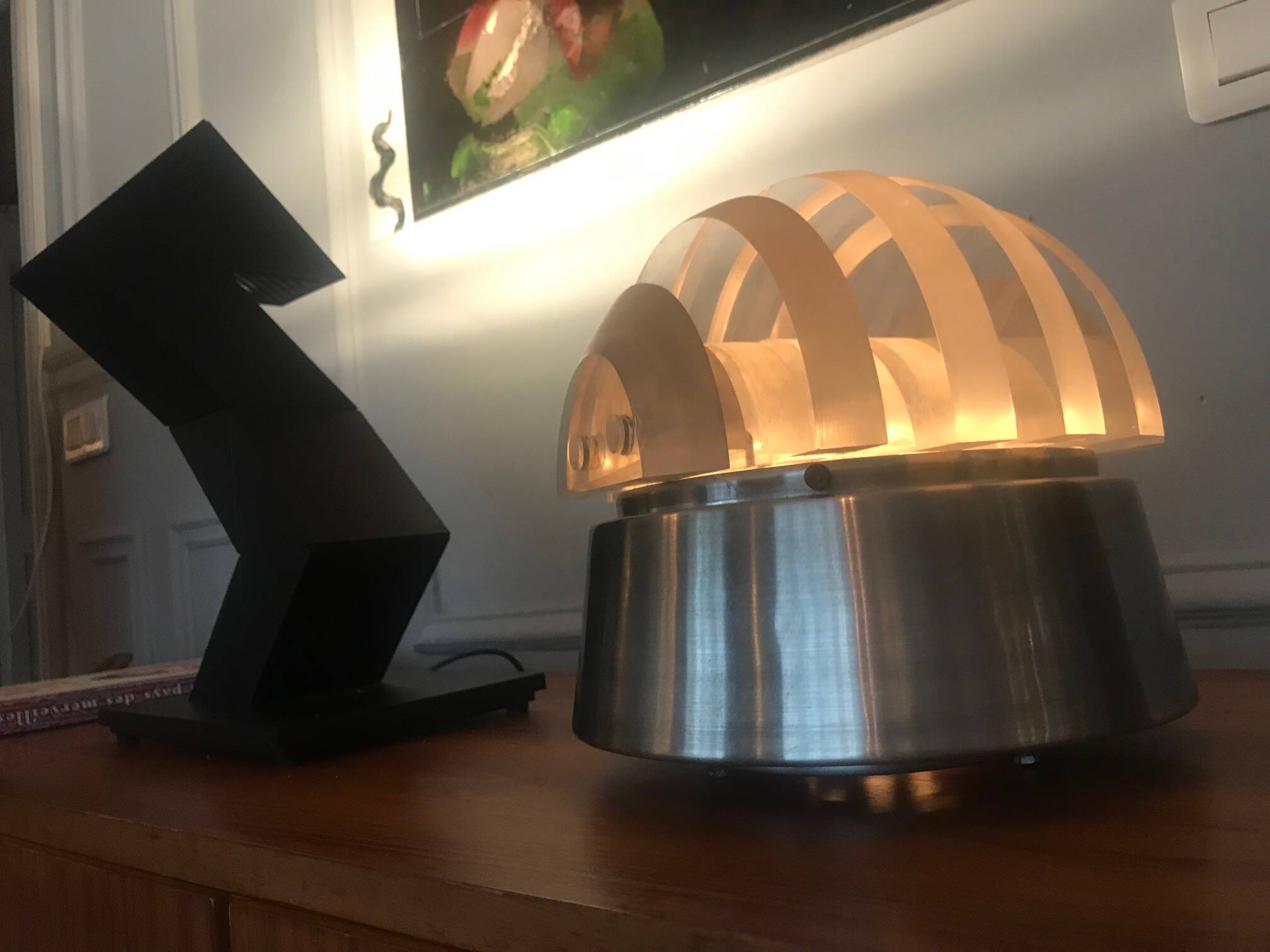 Lampe de Table • Lampe de Sol • Space Age • 1970