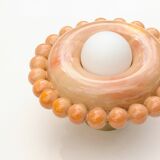 Luna Tall Amber Wall Lamp