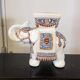 Elephant shaped porcelain side table