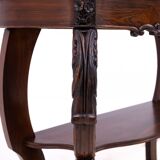Rosewood console, France, circa 1890. After renovation.