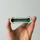 5 green ceramic knife holders