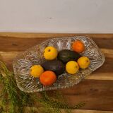 Cut glass fruit basket 70 ́s