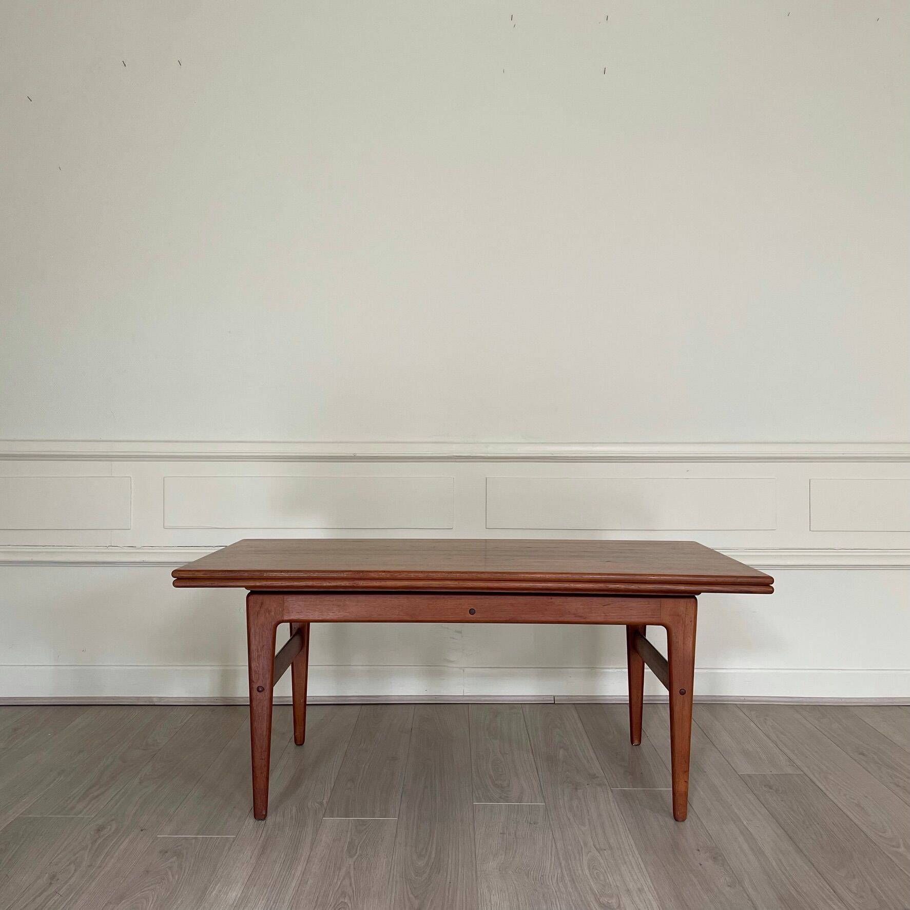 Coffee/Dining Table, elevator by Kai Kristiansen, teak, Denmark 1960