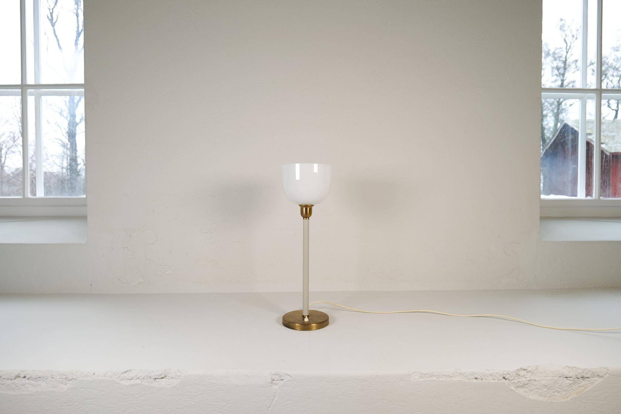 Mid-century modern table lamp ASEA Hans Bergström, Sweden, 1950s