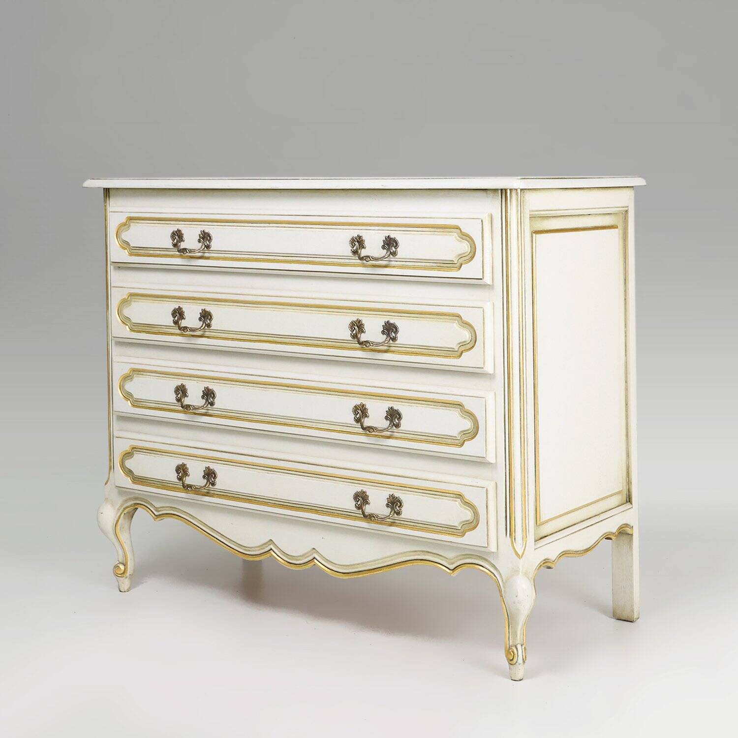 20th Century French Louis XV Chest of Drawers, 1950s