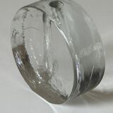 Walter glass vintage soliflore vase from the 70s