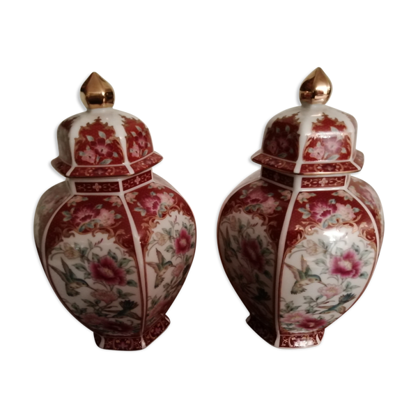 2 potiches chinoises