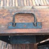 Old wooden cooler