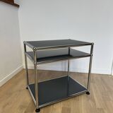 USM Haller side table in Anthracite Grey