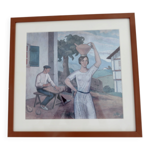 Reproduction Ramiro Arrue