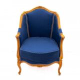 Bergère armchairs, France, circa 1920. After renovation.