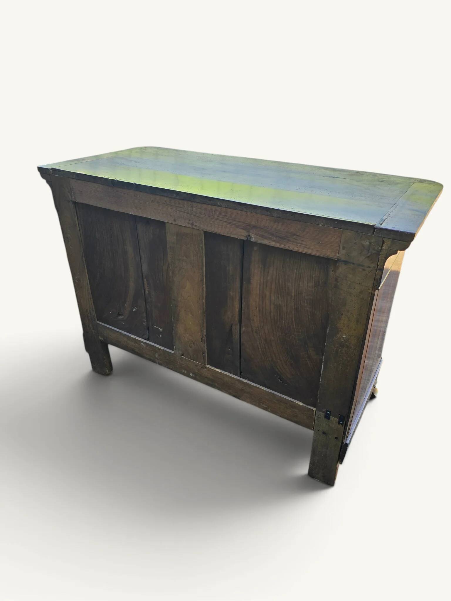 Commode Louis-Philippe ancienne bois blond, 4 tiroirs