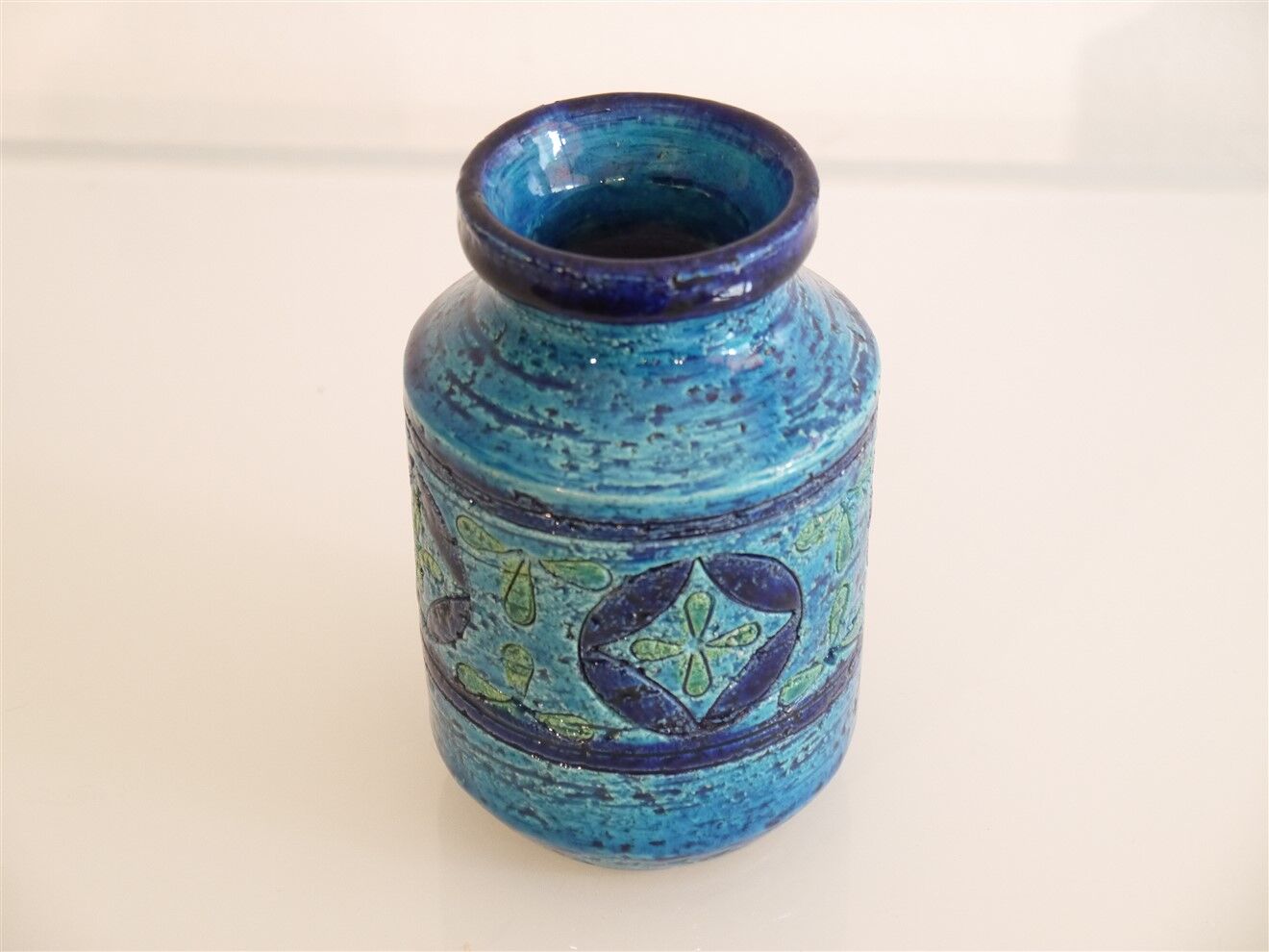 Vase italien en ceramique d'Aldo Londi 1960
