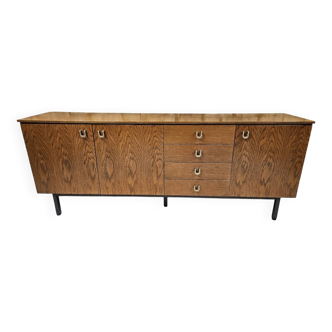 Enfilade en bois et métal, 1970