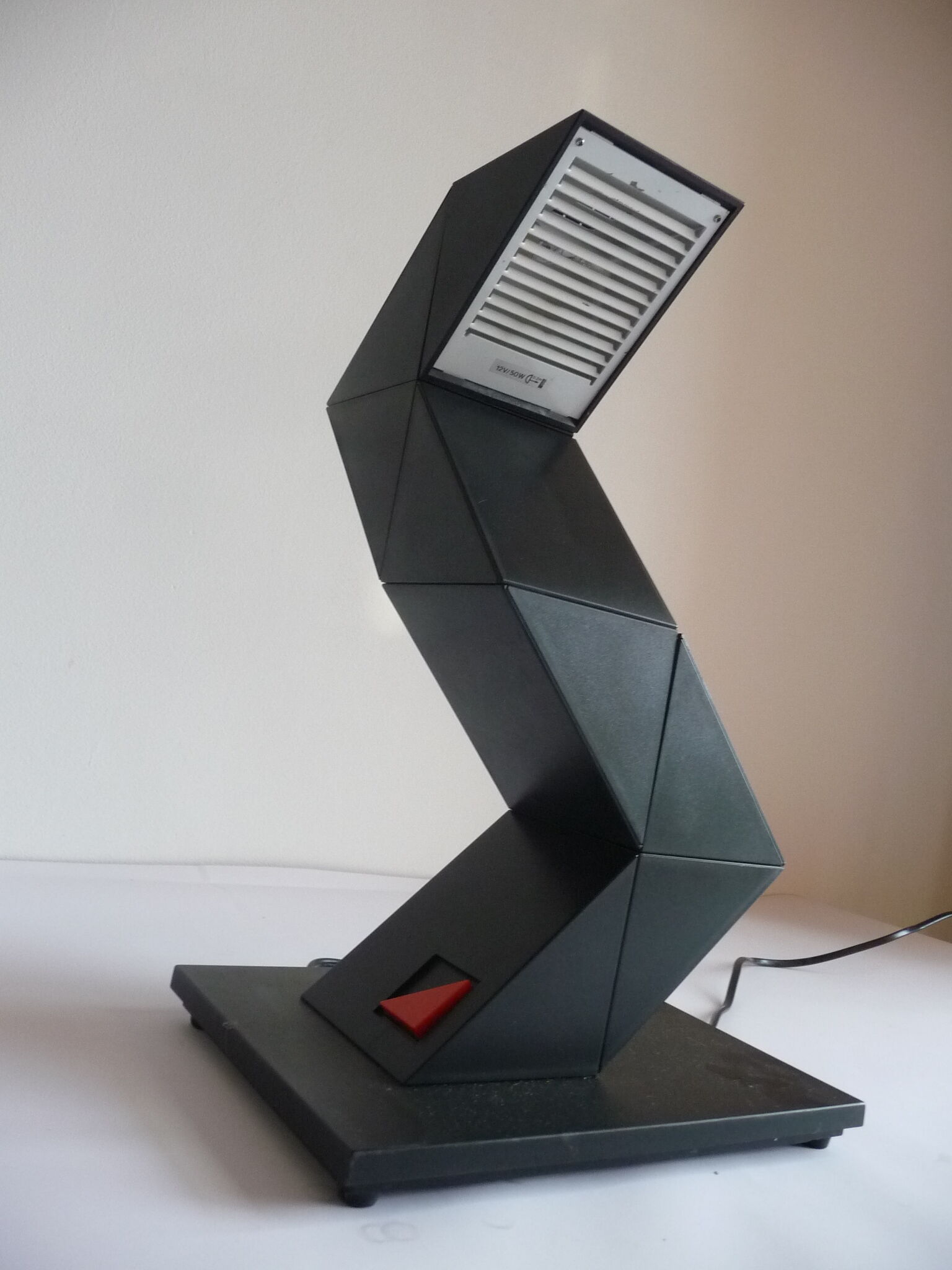 Zig Zag desk lamp by Shui Shan for Elite Lighting, 1980s
