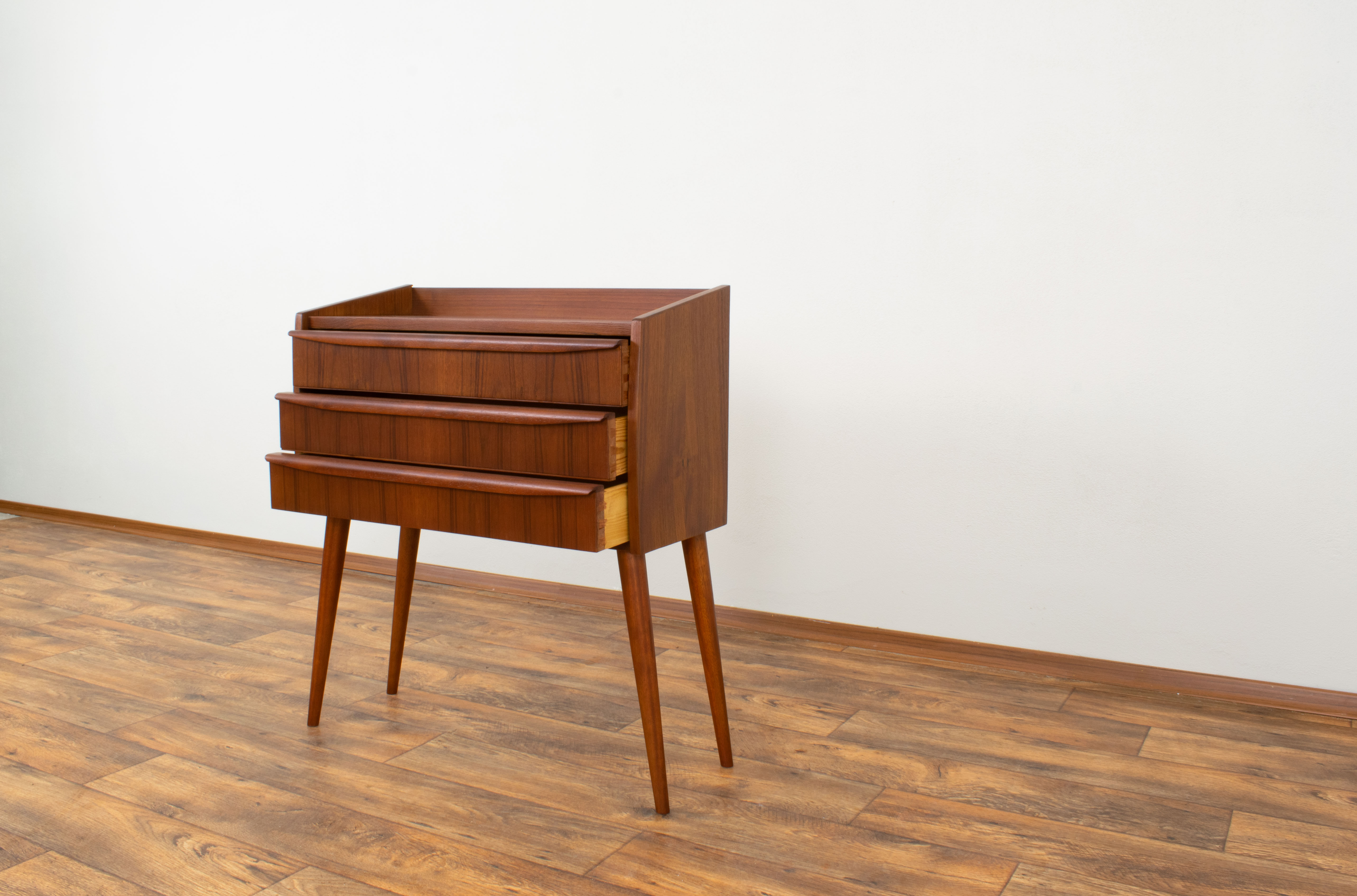 Mid-century danish teak chest of drawers, 1960
