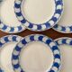 Set of 6 Digoin Sarreguemines dessert plates – Dorothy model – v