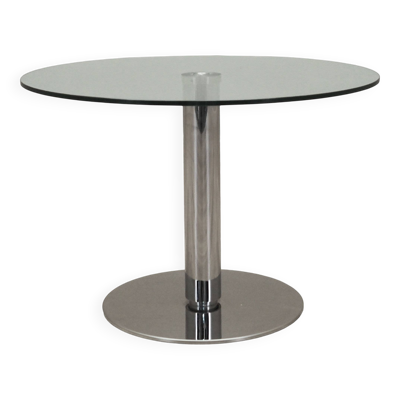 Table basse en verre, design danois, années 1970, production : BoConcept