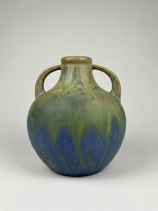 Vase en céramique d’art signé G. Méténier, France, vers 1960–1970