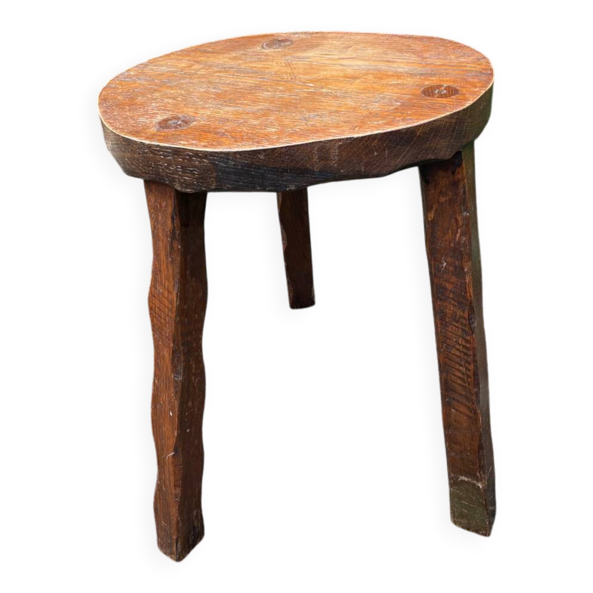 Free-form tripod stool