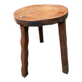 Free-form tripod stool