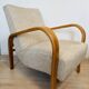 Art Deco Lounge Arm Chair by A. Kropacek & K. Kozelka,1960’s
