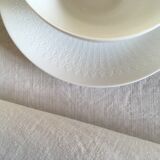 19th Raw linen tablecloth length 290 cm