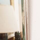 Miroir de barbier biseauté mural  17,5 cm x 11,5 cm