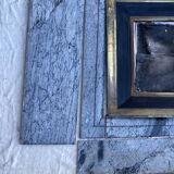 Marble fireplace