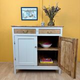 Antique wooden sideboard