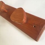 Wooden style Les Arcs coat hanger, 70s