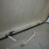 Green scottish fabric case with key