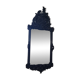 Miroir à fronton bois sculpté fin XIXème