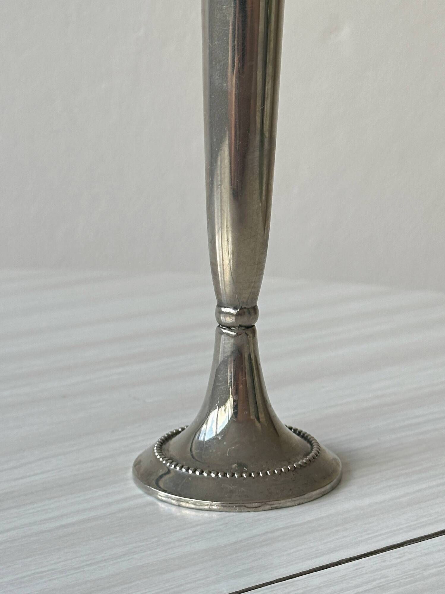 Vintage metal soliflore