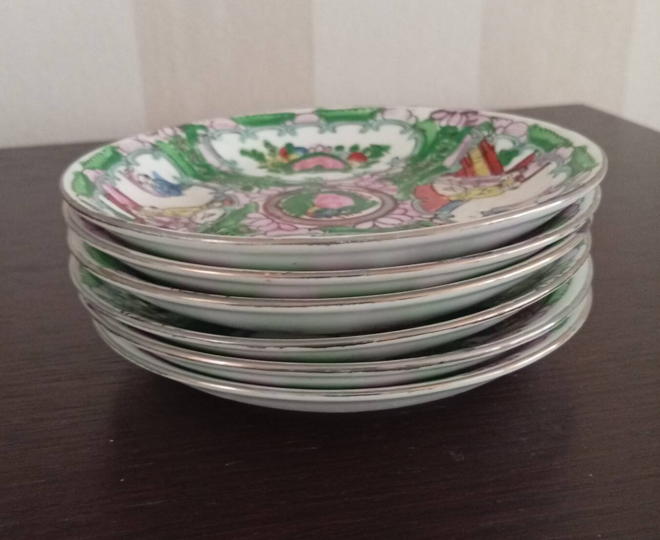 Tea service 13 pieces - Hand-painted Chinese porcelain