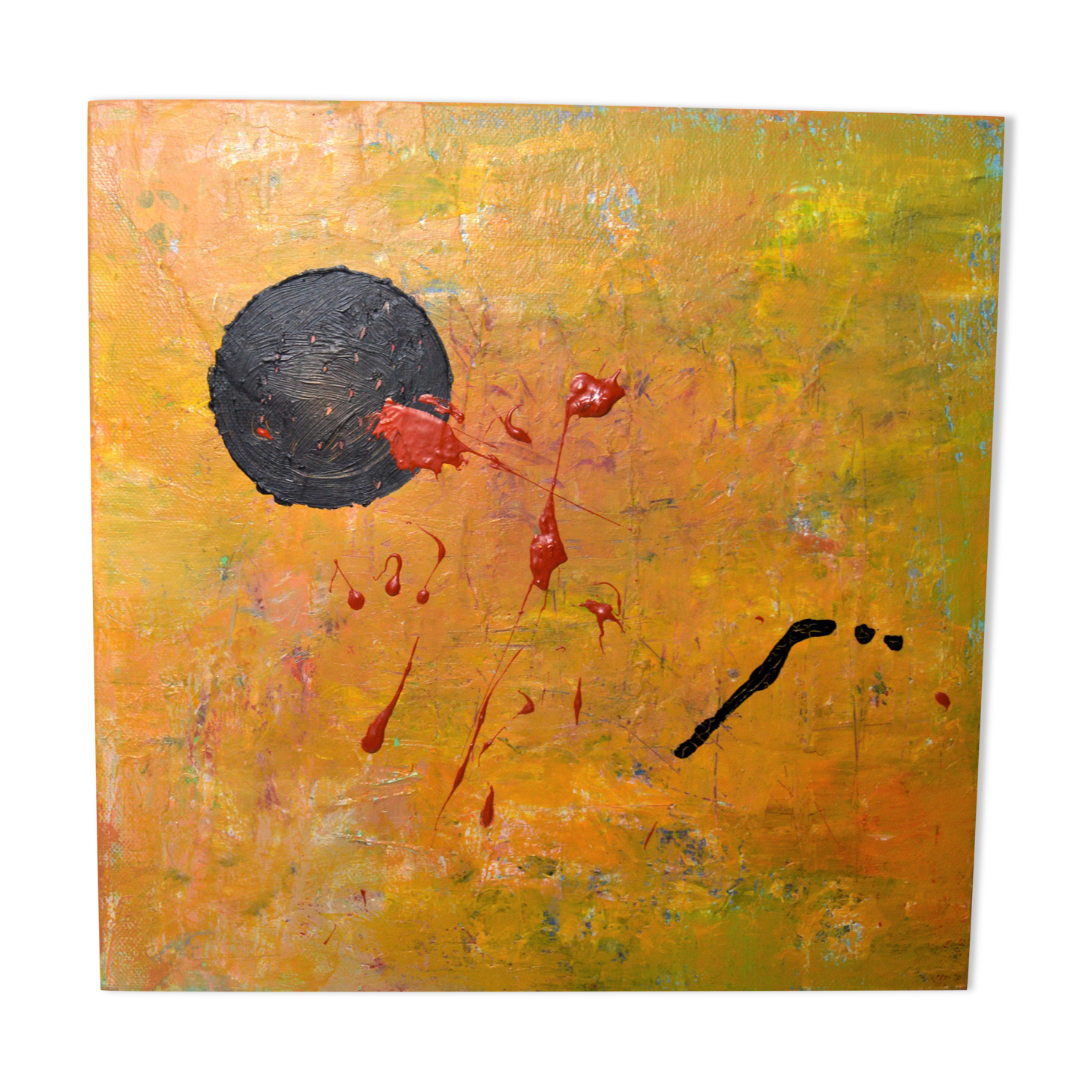 Lyrical abstraction painting