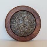 Stone and turned wood trivia signed