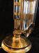 Lampe de table Venini  dorure 1980