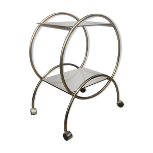 Console desserte à roulettes