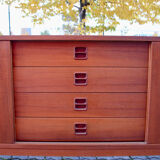 Carl-Erik Johansson Teak Sideboard Model Comet by Bogeryds Moebelfabrik
