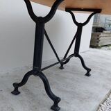 Table de restaurant bistrot en fonte -1m76