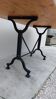 Table de restaurant bistrot en fonte -1m76